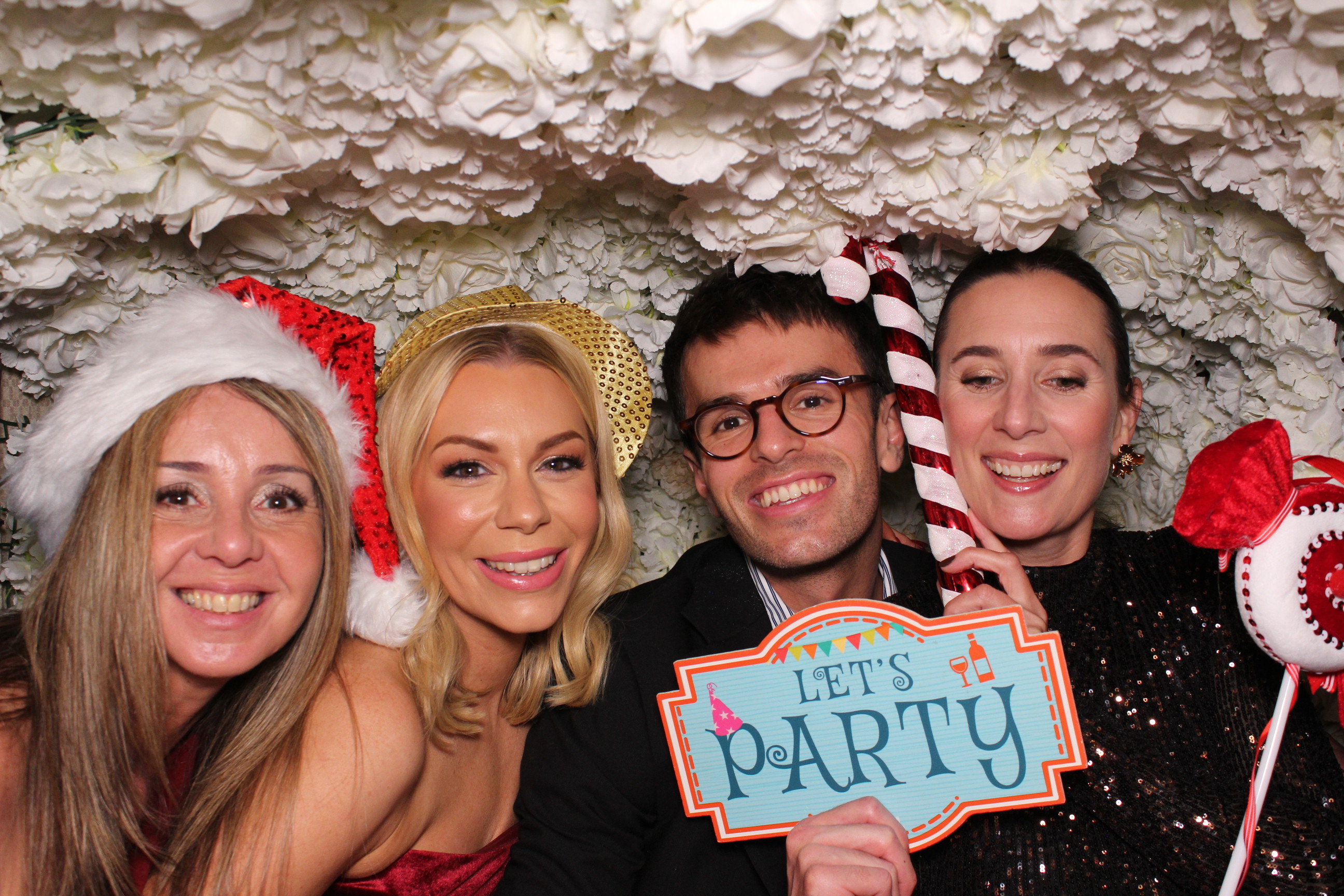 guests in photobooth party tuktuk